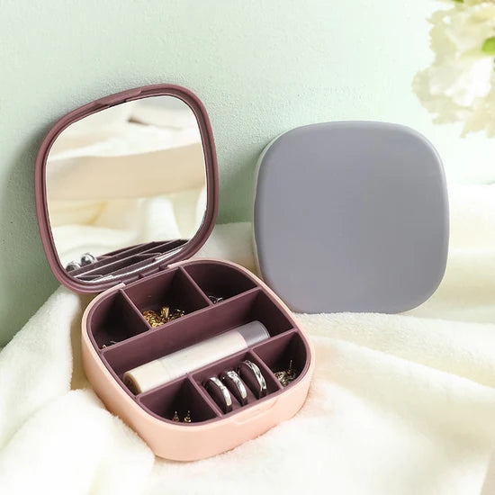 Compact Jewellery Organizer with Mirror