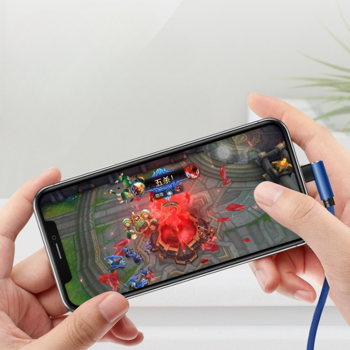 Elbow Data Charging Cable For I Phone