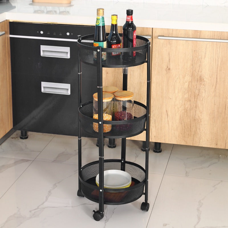 Multipurpose 3 Layer Metal Storage Rack