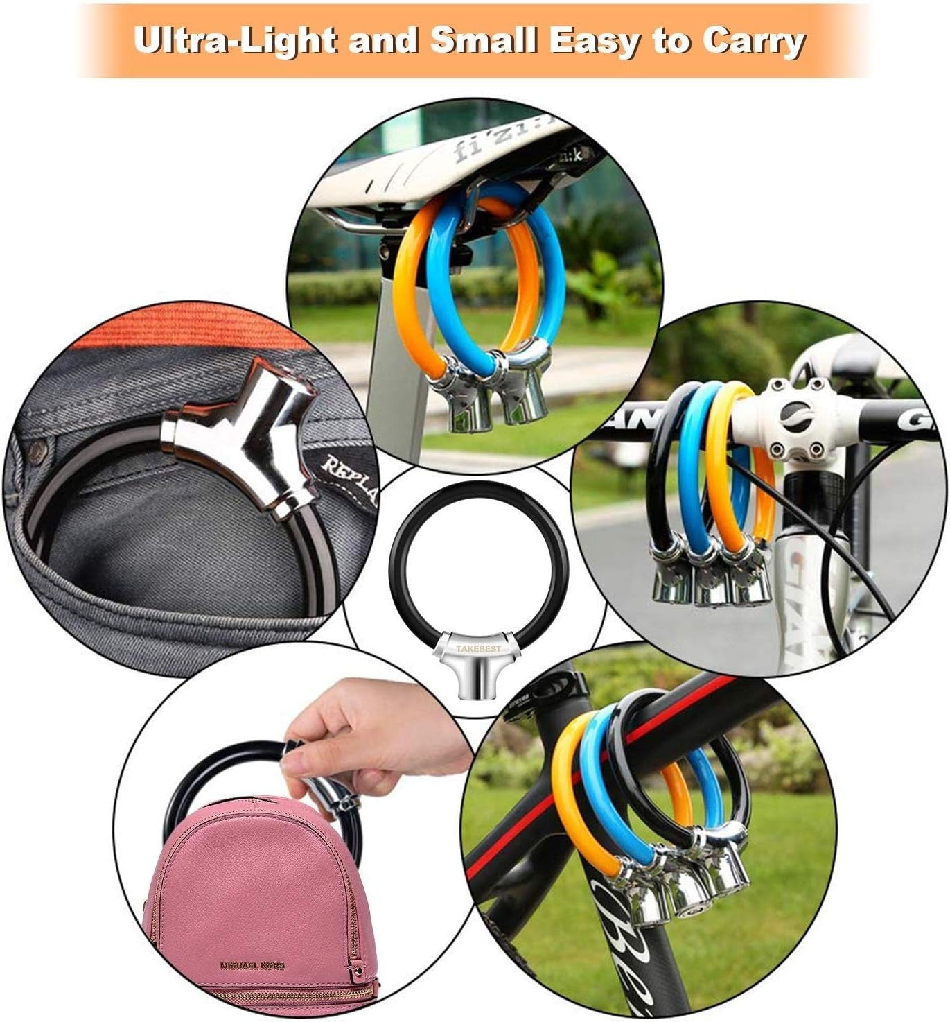 Portable Multipurpose Cable lock