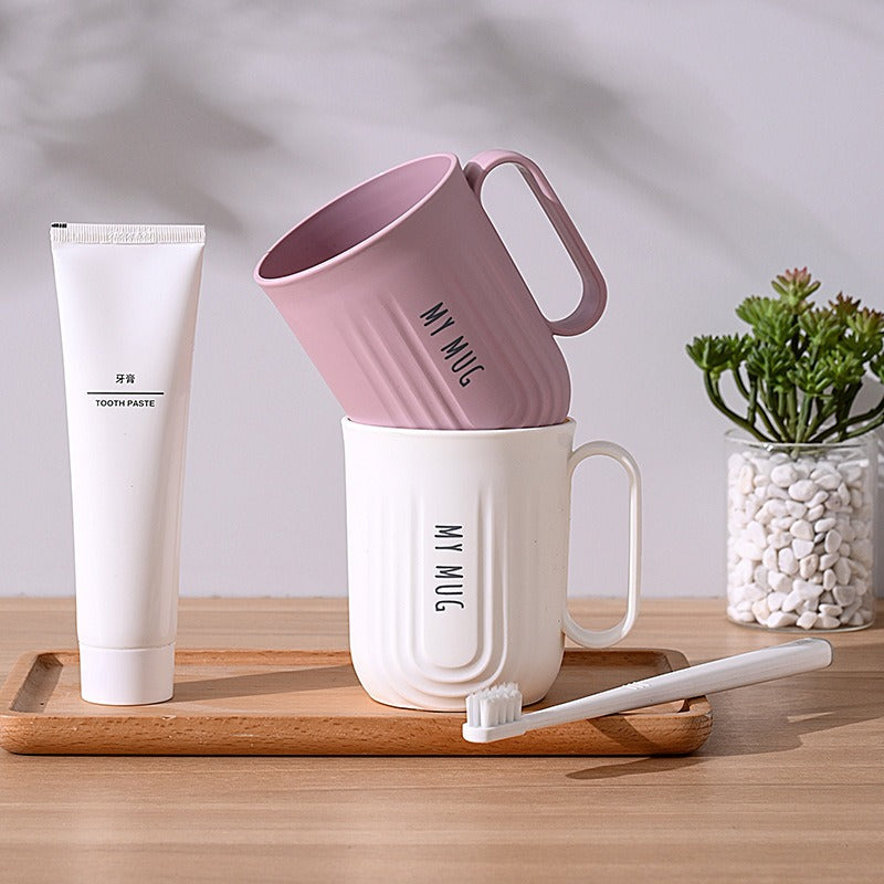 Pack Of 4 - Multifunctional Toothbrush Holder Cup