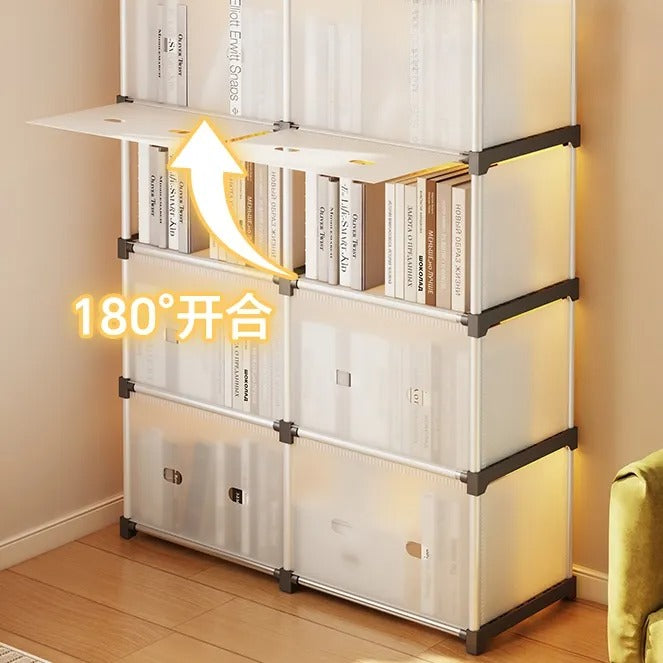 Multiayer Dust-proof Cabinet Storage Shelf