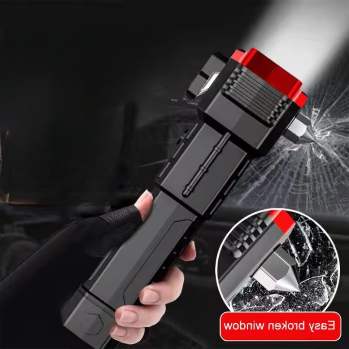 Multi-Functional Car Safety Flashlight