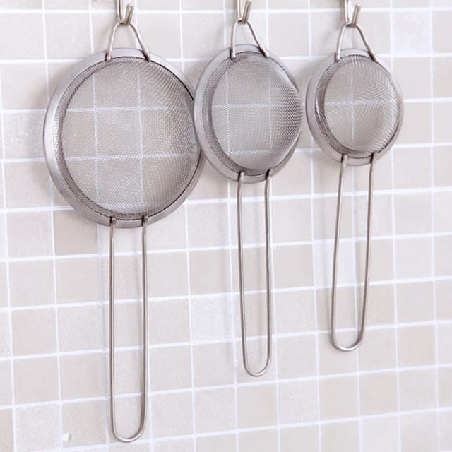3pcs Stainless Steel Multipurpose Strainer Set