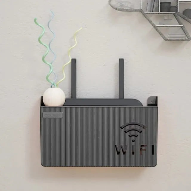 Wall Mounted Wireless Wifi Router Holder