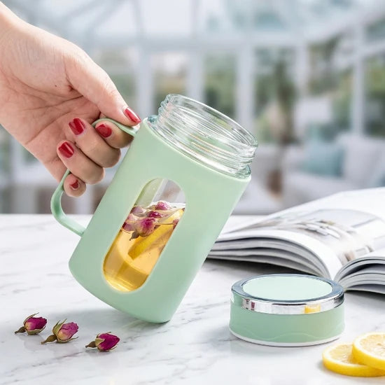 Elegant Double Layer Glass Mug 500ML