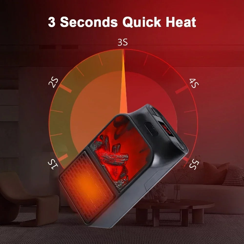 Portable Electric Flame Heater