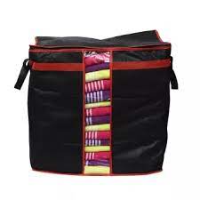 Black Storage Oraganizer Bag for Multipurpose Use - Discount Mart