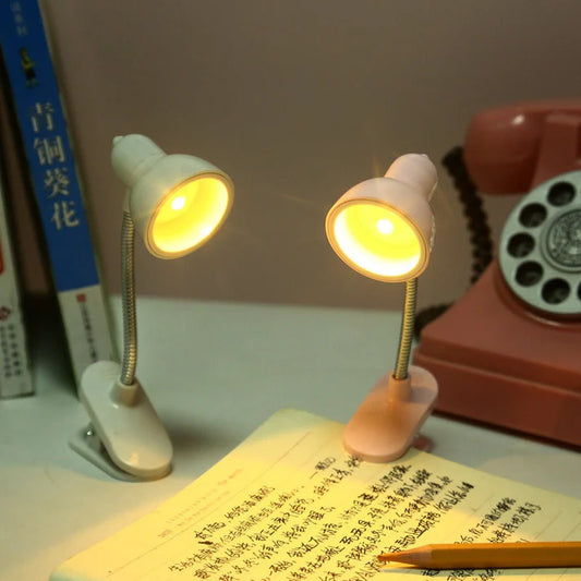 Portable Mini LED Book Light with Clip