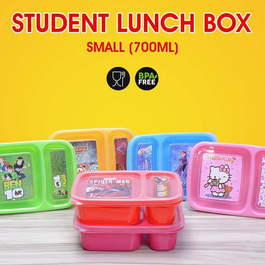 Cartoon Character Hero's Lunch Box - Discount Mart
