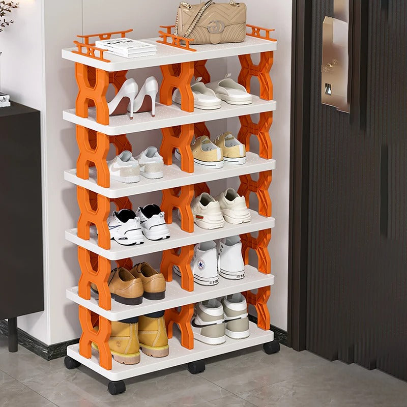 The Shoe Mover: Easy-Glide Storage Rack