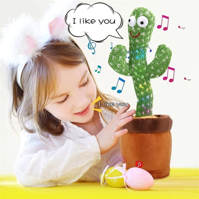 Dancing and Talking Cactus Toy for Kids - Discount Mart