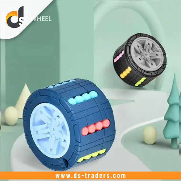 2 in 1 Magic Wheel Spinning Puzzle