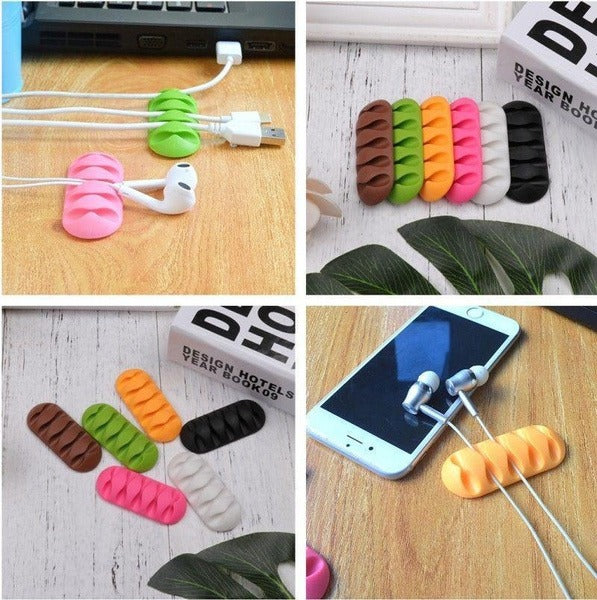 Silicone Desktop Cable Organizer