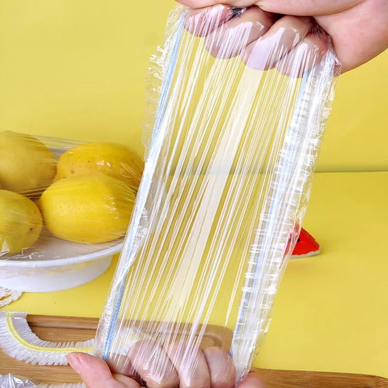 100pcs Disposable Colourful Food Wraps