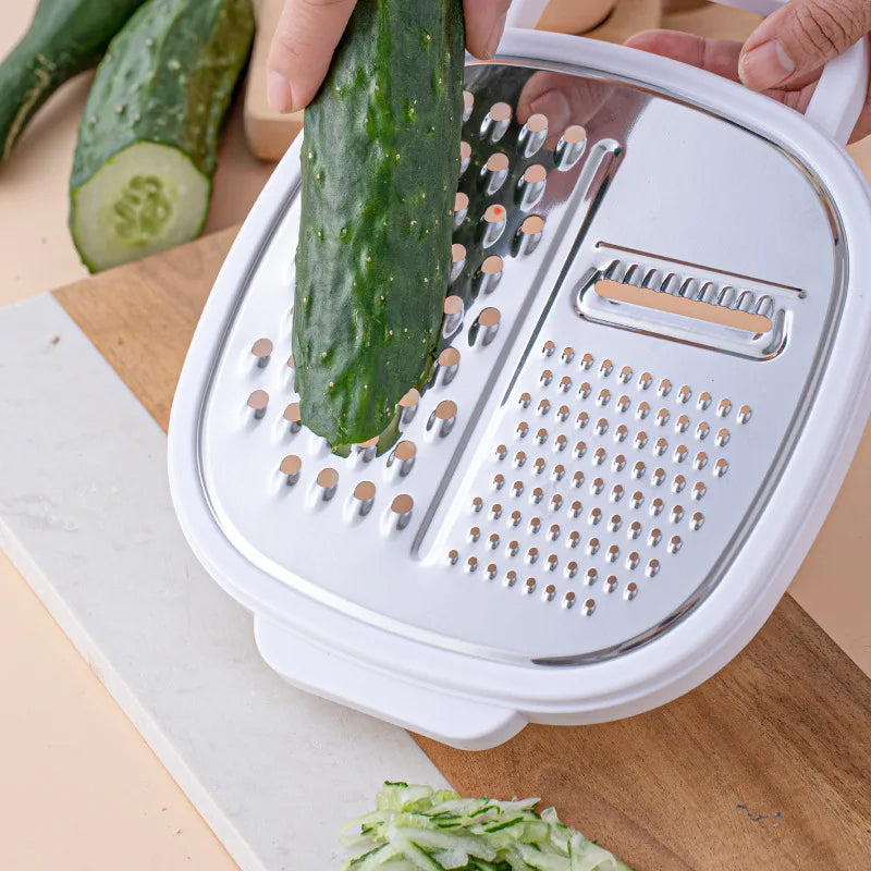 Multi-functional Vegetable Grater with Storage Box