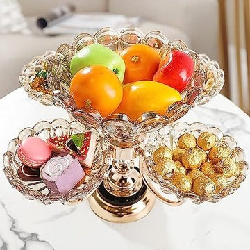 Ornamental Rotating Fruit Plate
