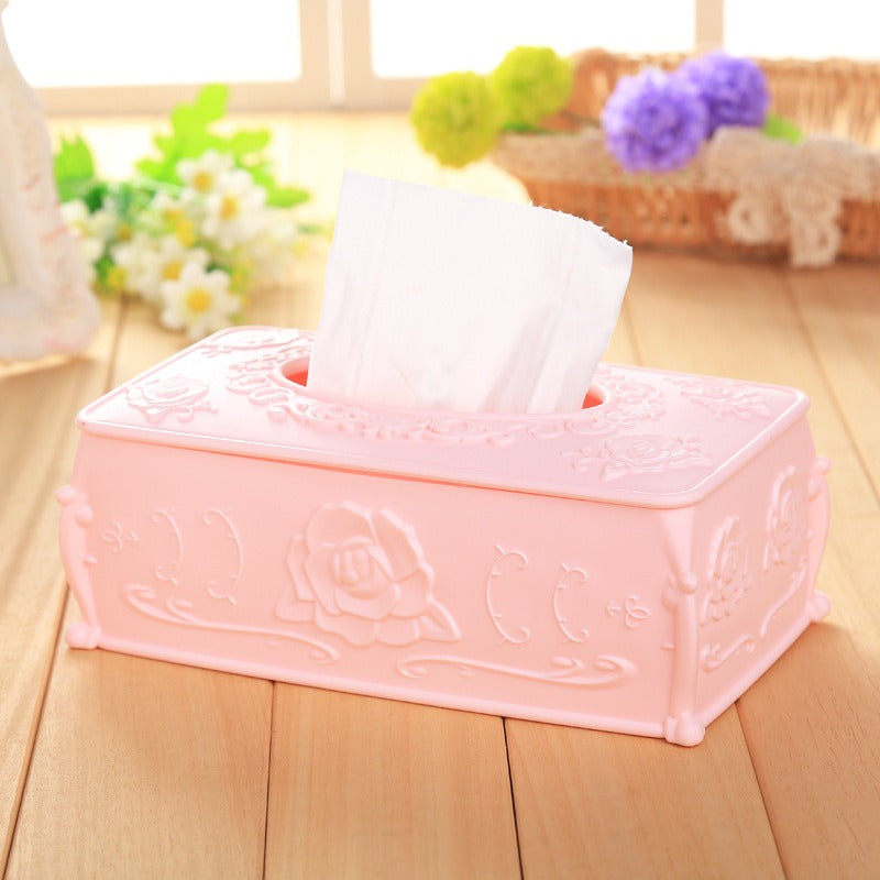 High Quality Patterned Style Tissue Box