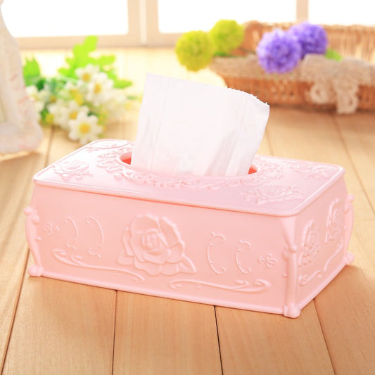 High Quality Patterned Style Tissue Box