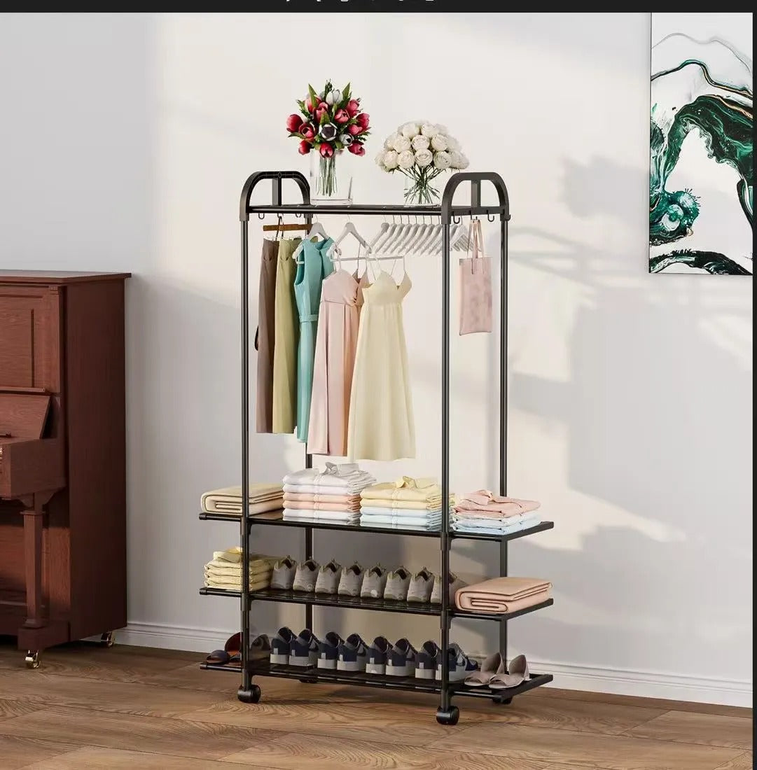 3Layer Multifunctional Cloth with Shoe Rack