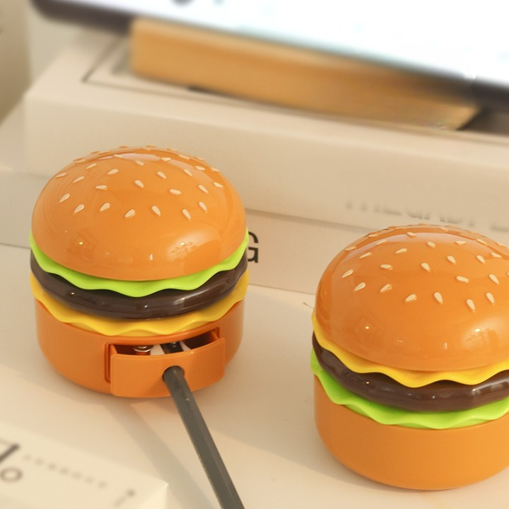 Rechargeable Burger Shape Table Lamp