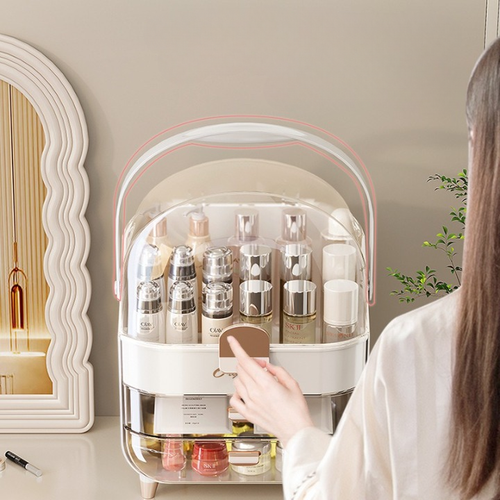 Multifunction Cosmetic Organizer with with Drawers
