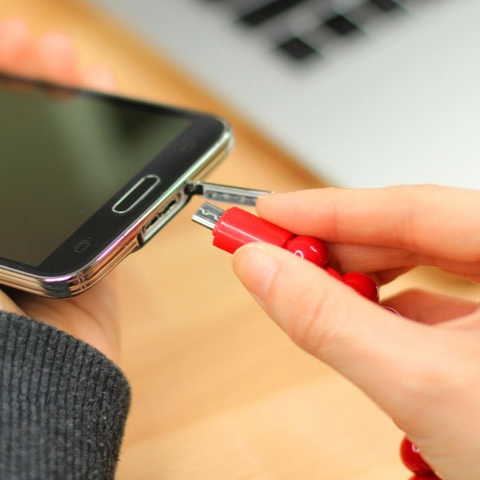 USB Beeds Bracelet Data Cable For Android