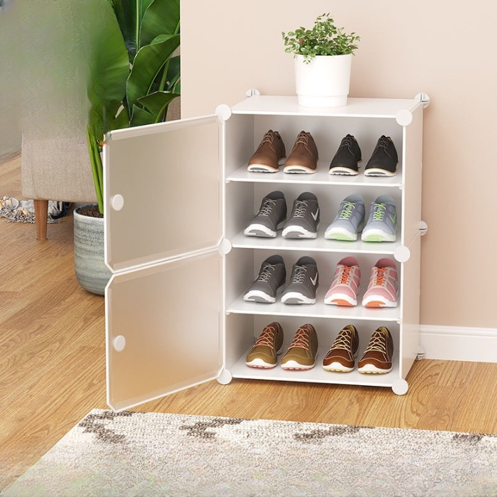 Attachable Cube Cabinet & Shoes Rack