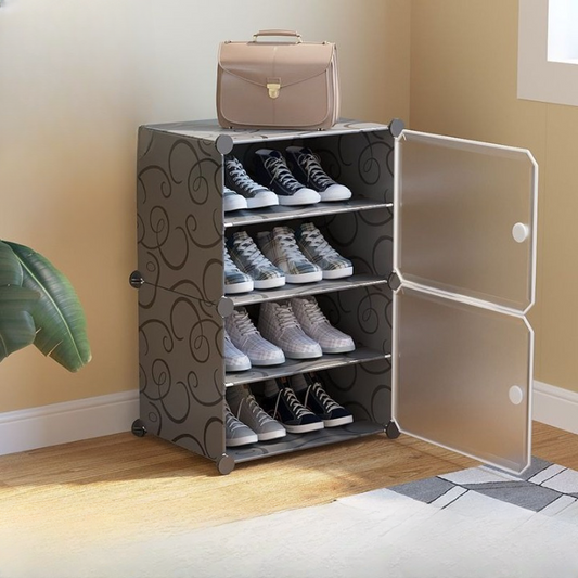 Attachable Cube Cabinet & Shoes Rack