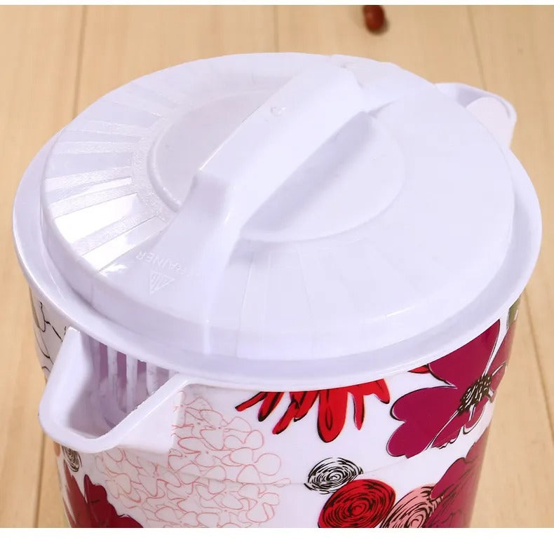 High Quality Plastic Printed Water Jug 2 Liter