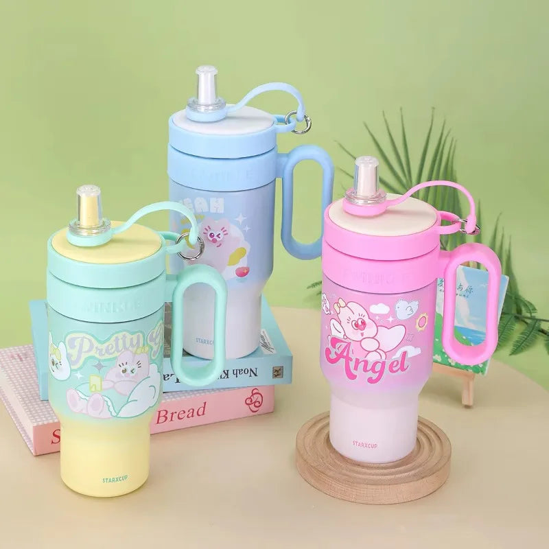 Classic Gradient Print Head Insulated Tumbler