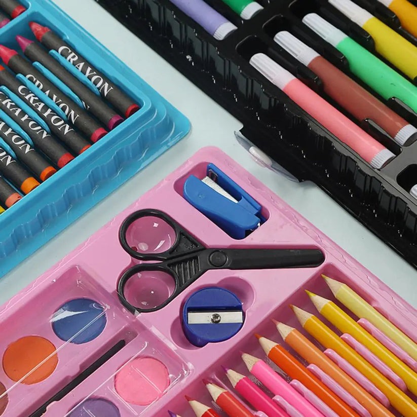 150Pcs Kids Drawing Set