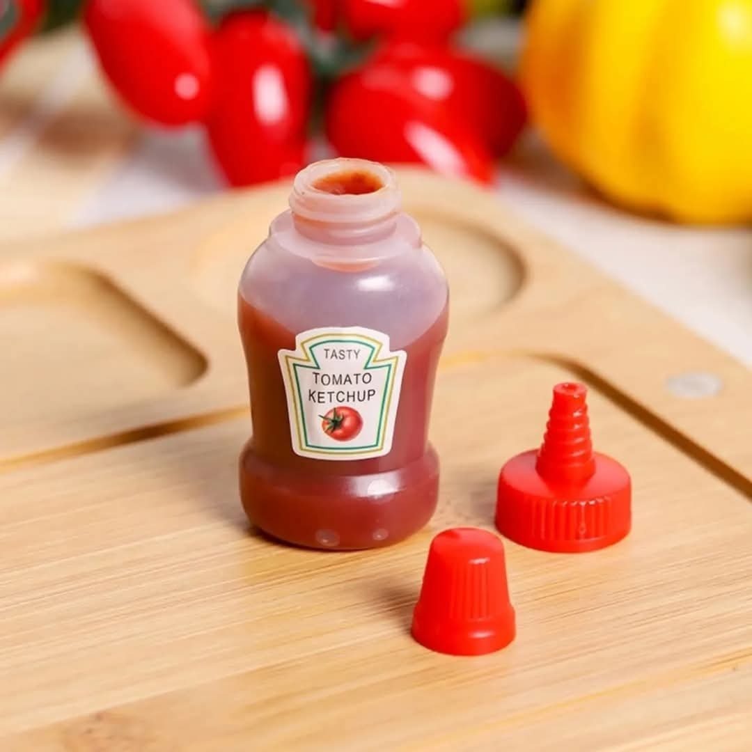 Pack of 2 Mini Sauce Bottles