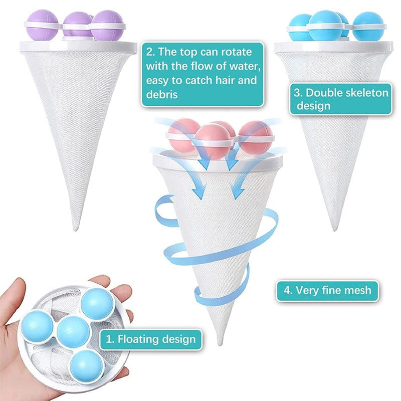 Reusable Washing Machine Lint Catcher Filter Bag