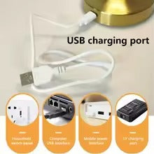 Rechargeable Metal Touch Sensor Table Lamp
