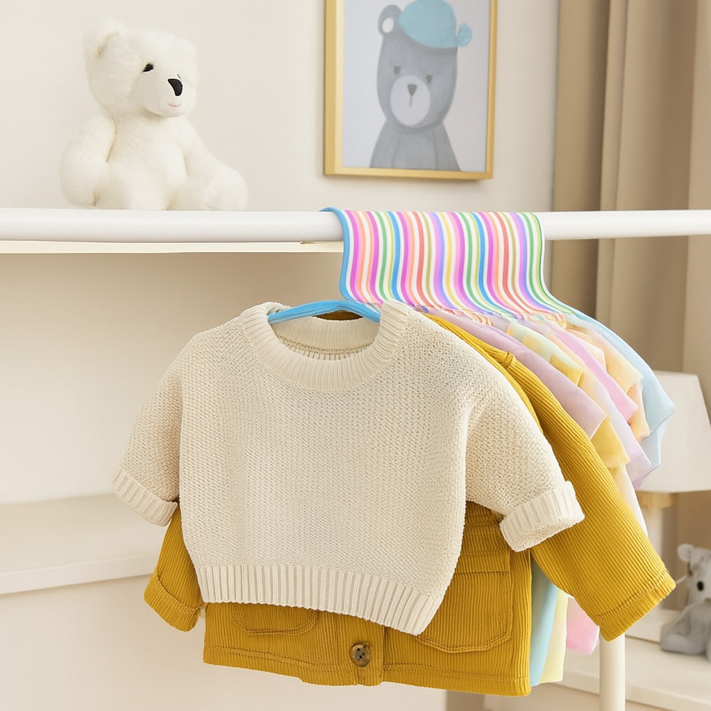 Pack Of 10 - Plastic Baby Hanger