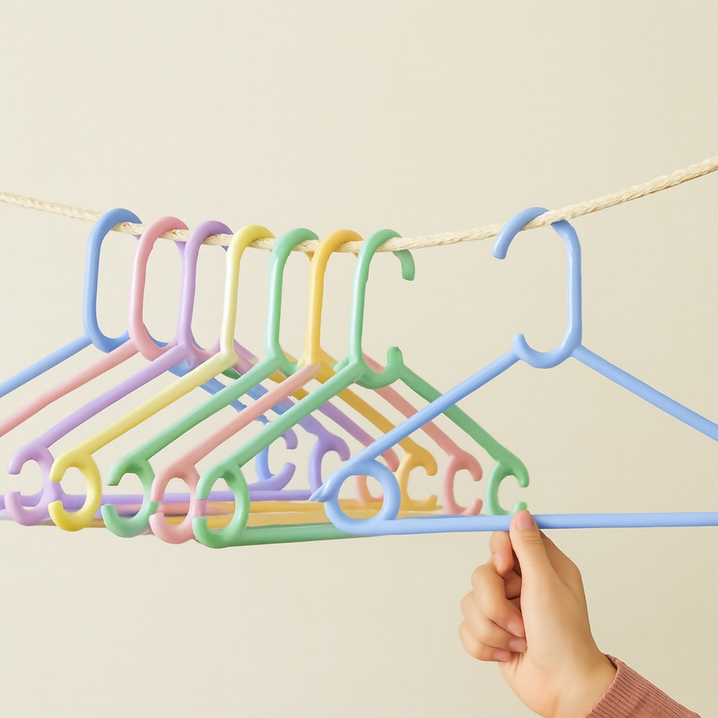 Pack Of 10 - Plastic Baby Hanger