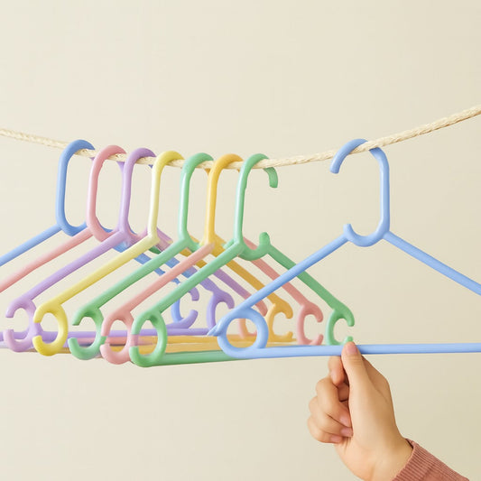 Pack Of 10 - Plastic Baby Hanger