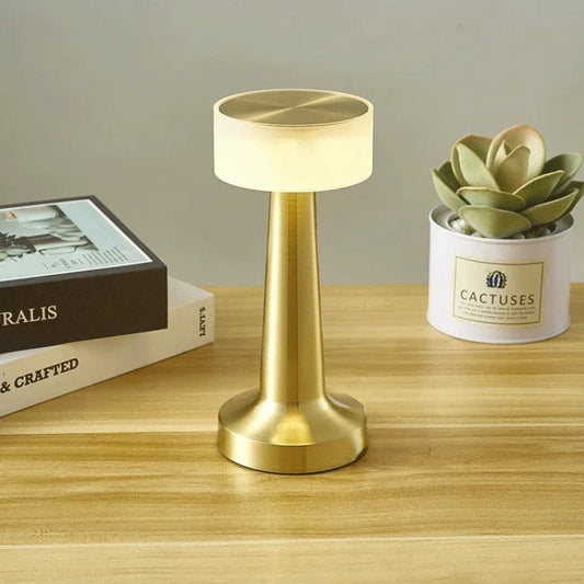 Rechargeable Metal Touch Sensor Table Lamp
