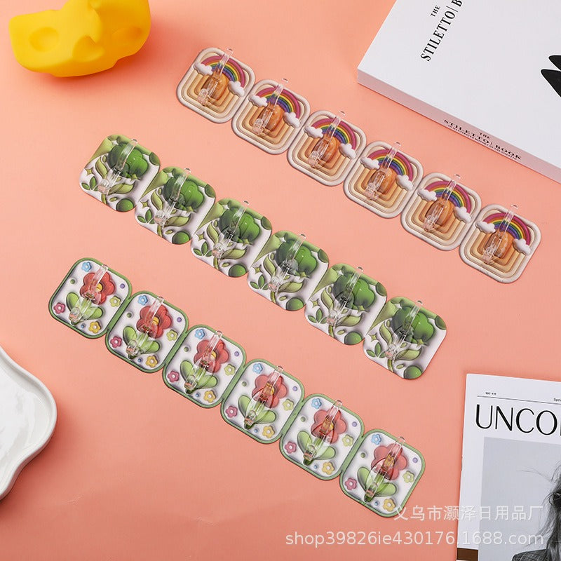 Self Adhesive 6 Hooks Strip