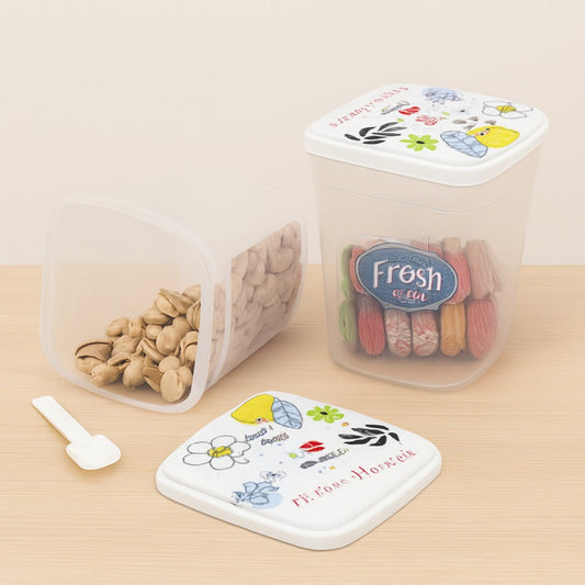 3PCs Plastic Fresh Food Keeper Jar