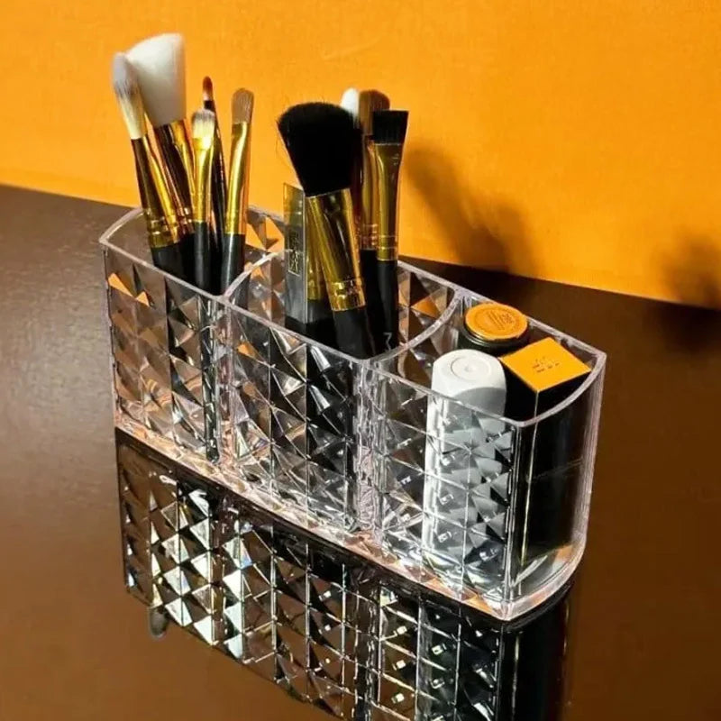3 Section Acrylic Cosmetic Storage Box