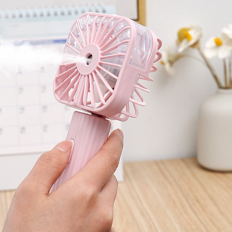 USB Rechargeable Handheld Spray Fan