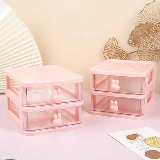 2 Layer Plastic MIni Drawer
