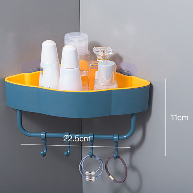Self Adhesive Punch-Free Bathroom Shelf Storage Rack.