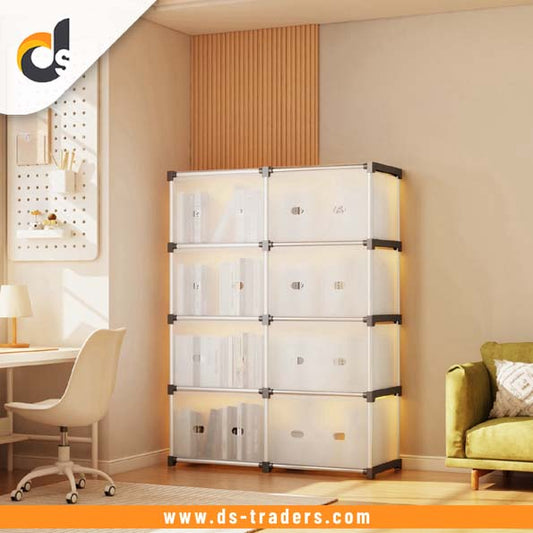 Multiayer Dust-proof Cabinet Storage Shelf