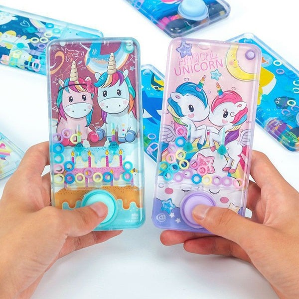 Cartoon Printed Hand Held Water Ring Game