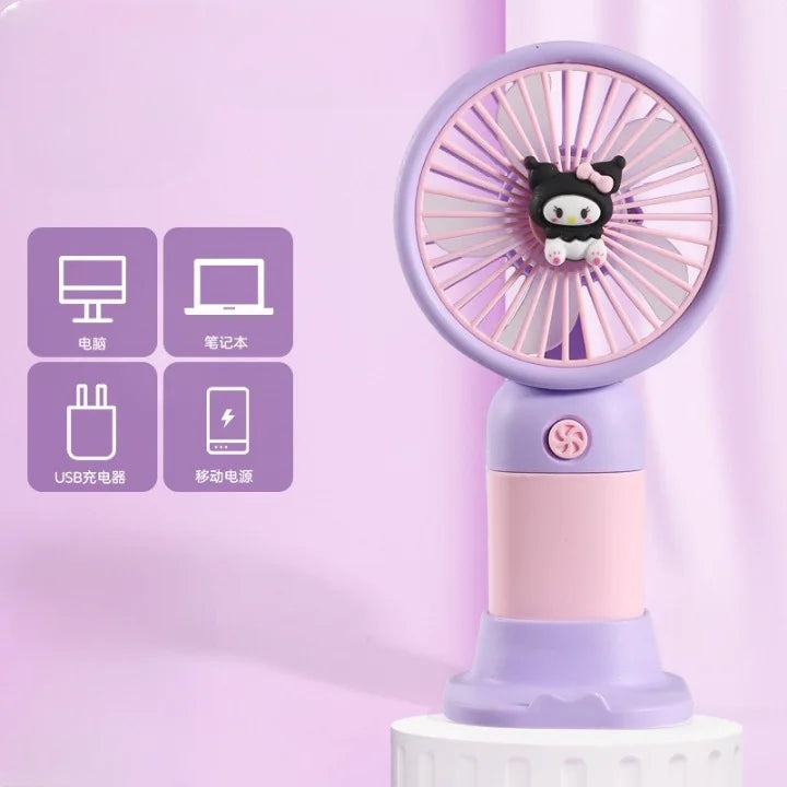 Mini Handheld USB Rechargeable Fan