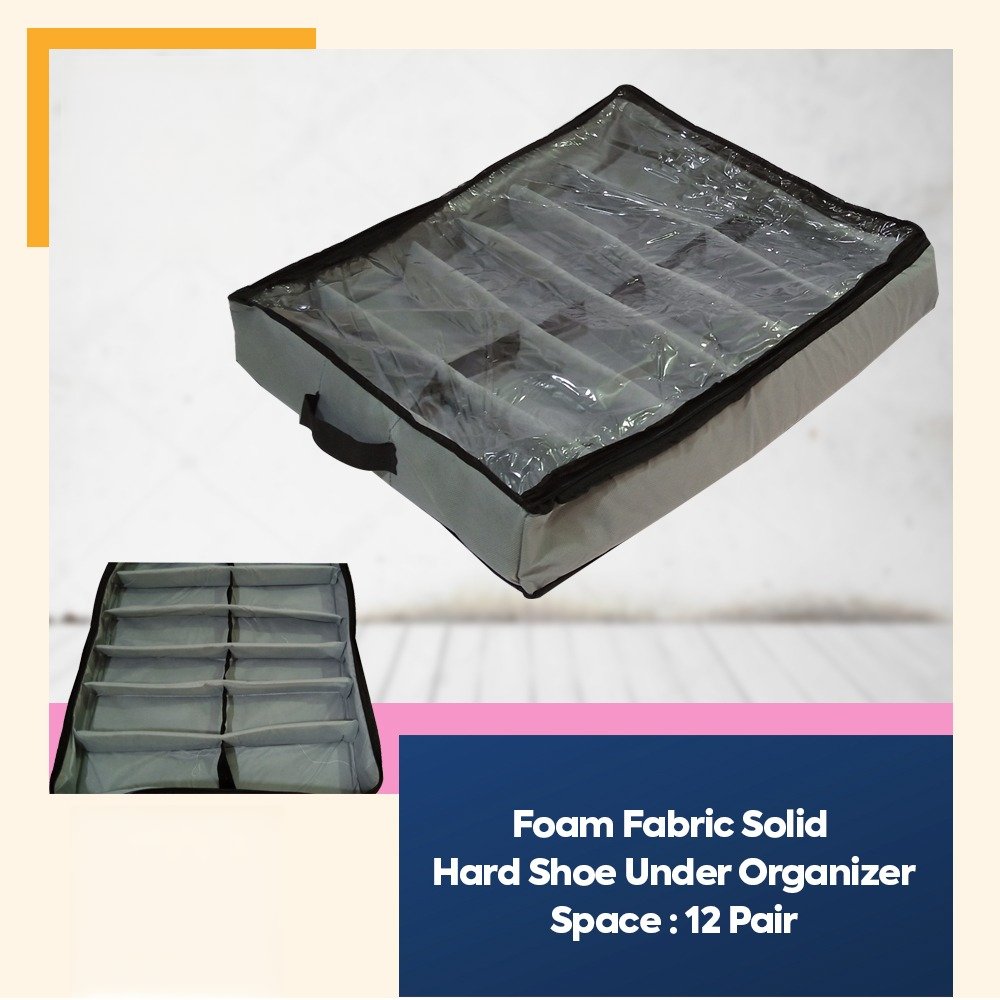 High Quality Foam 12 Pairs Shoe Organizer. - Discount Mart