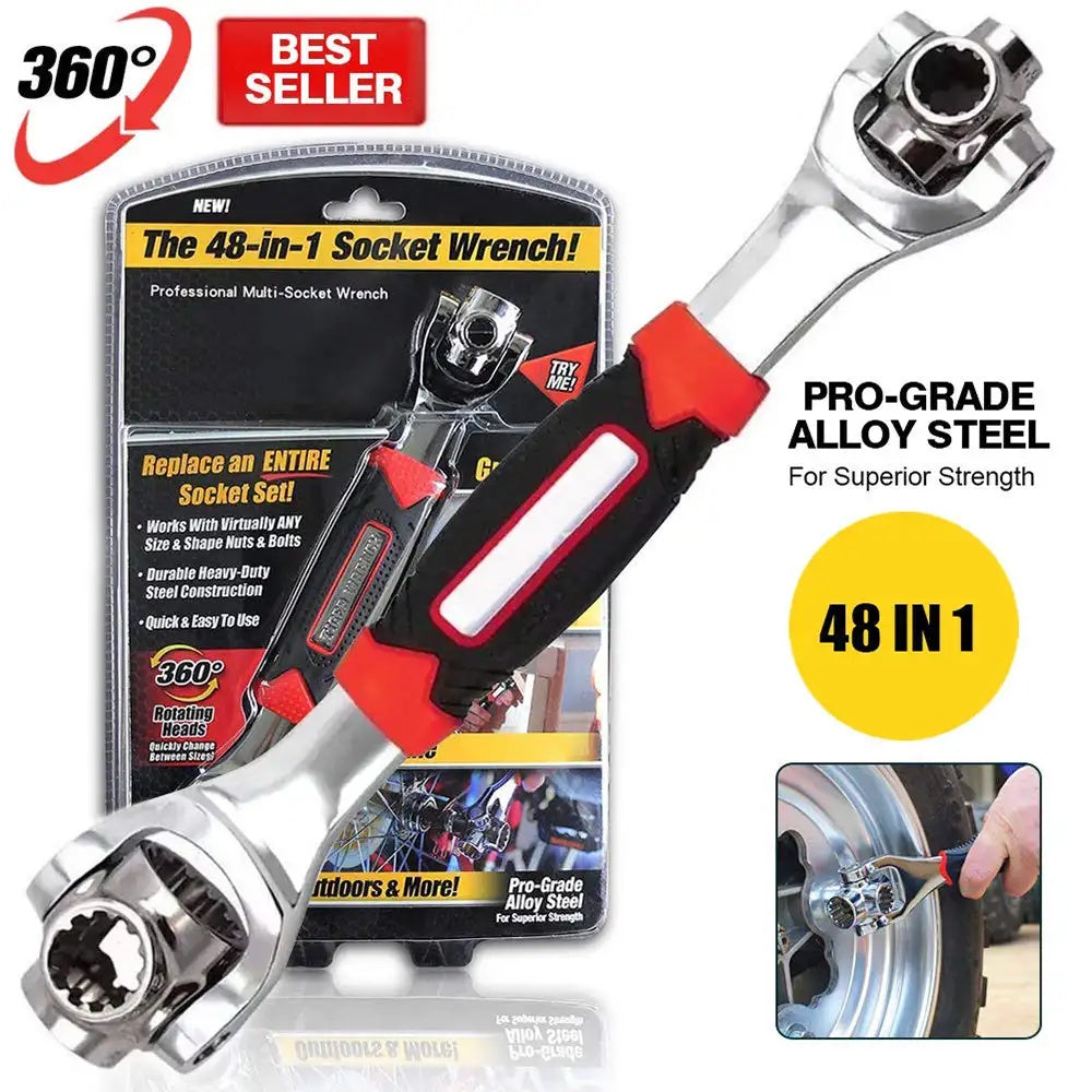 48 in 1  Universal Wrench Socket Tool